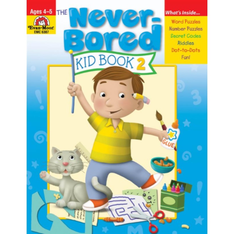 The Never-Bored Kid Book 2: Grades PreK-K