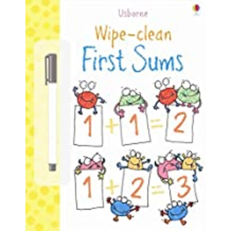 Usborne Wipe – Clean : First Sums