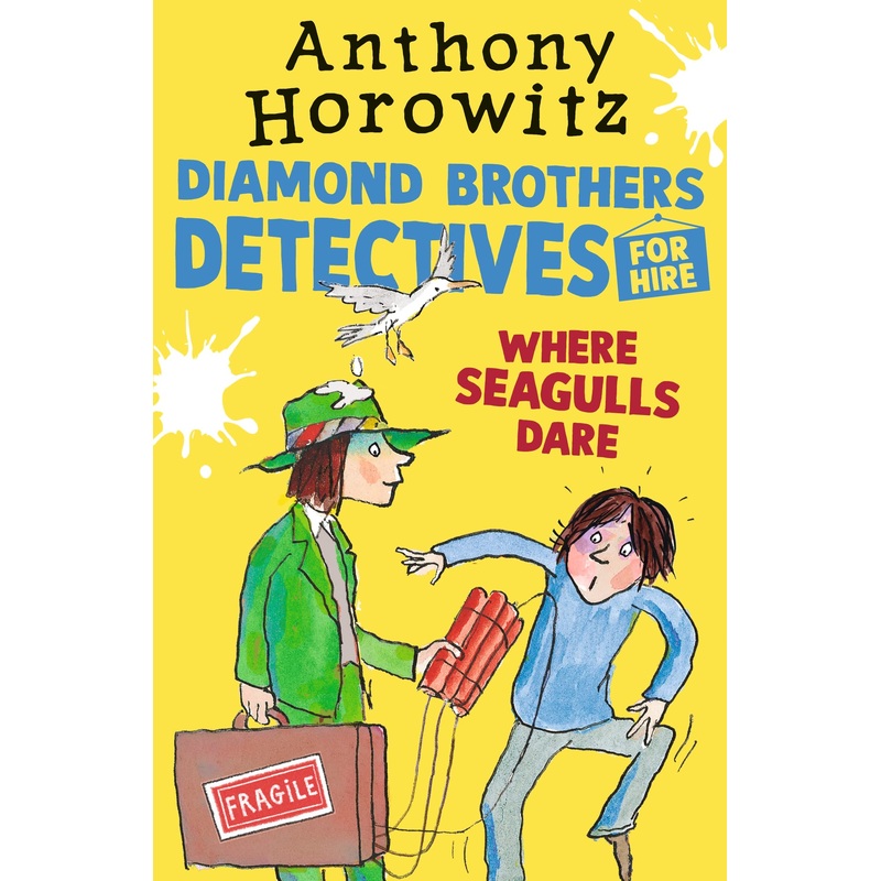 Where Seagulls Dare : A Diamond Brothers Case – Paperback