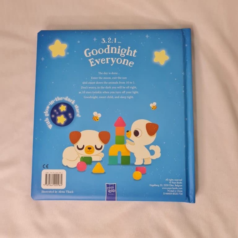 321 Goodnight Everyone Baby Animals – Board Book