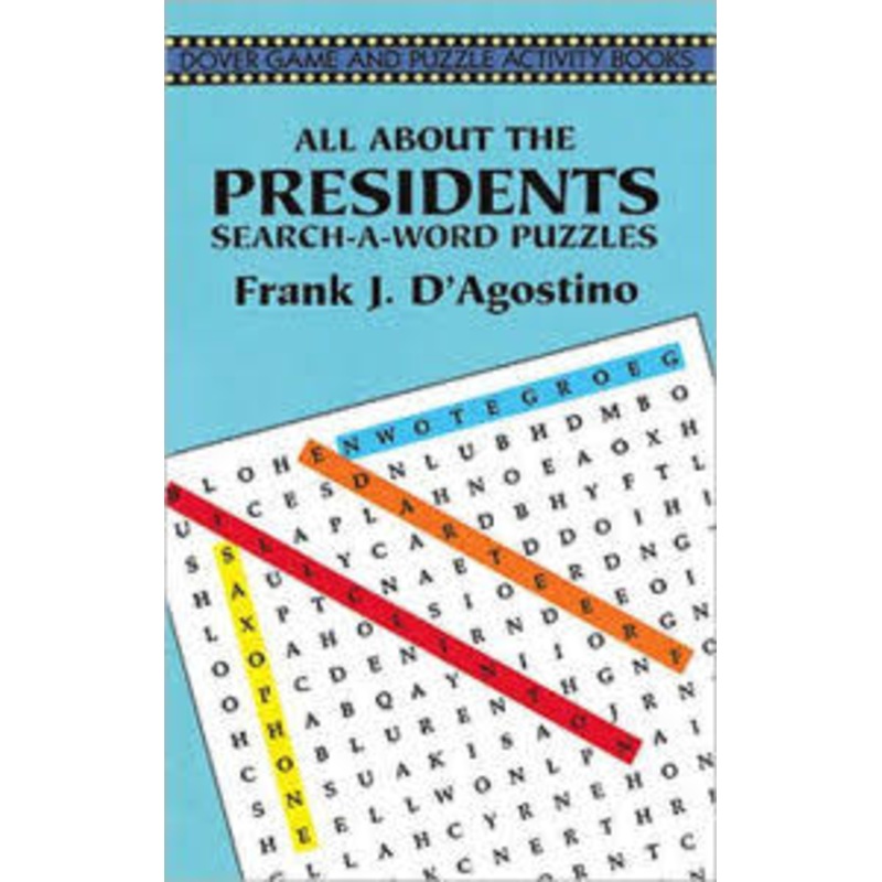All About the Presidents Search-A-Word
