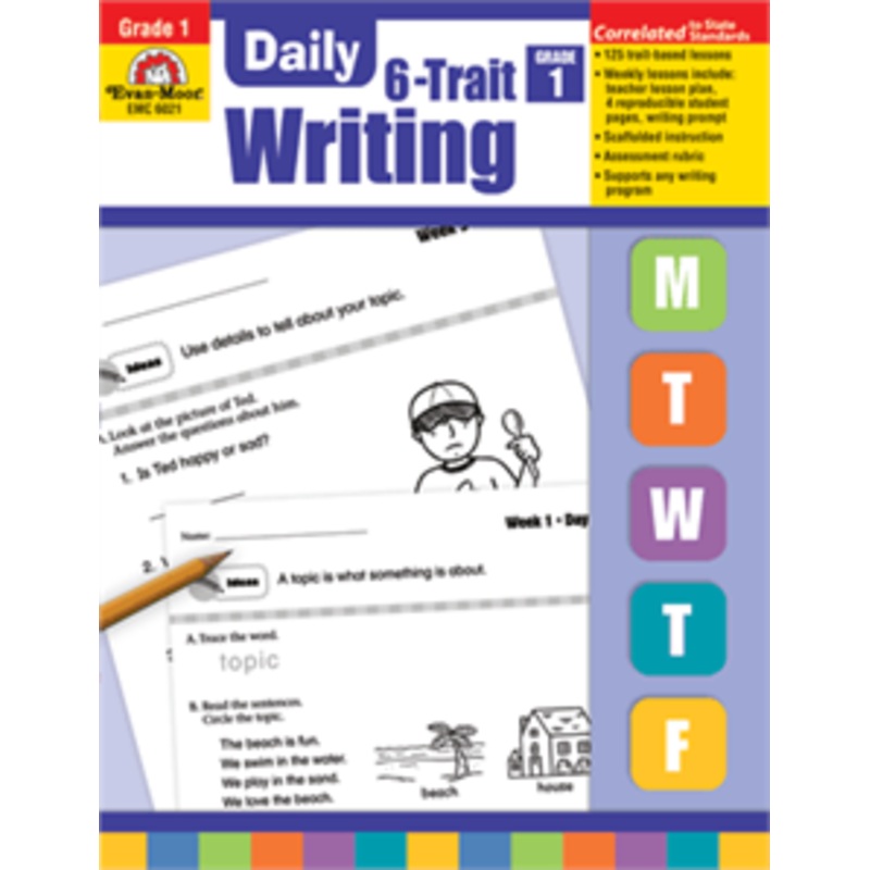 Daily 6-Trait Writing-Grade 1