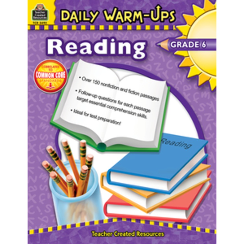 Daily Warm-Ups: Reading, Grade 6