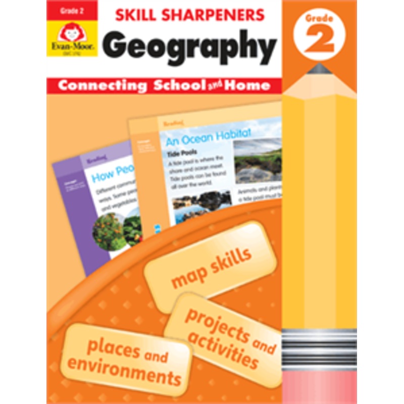 Skills Sharpener: Geography Grade 2