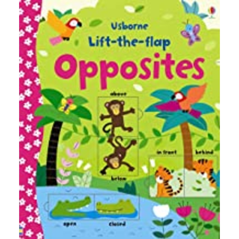 Usborne Lift-the-flap Opposites – Board Book