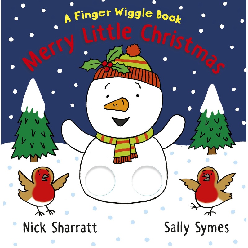 A Finger Wiggle Book : Merry Little Christmas – Board Book