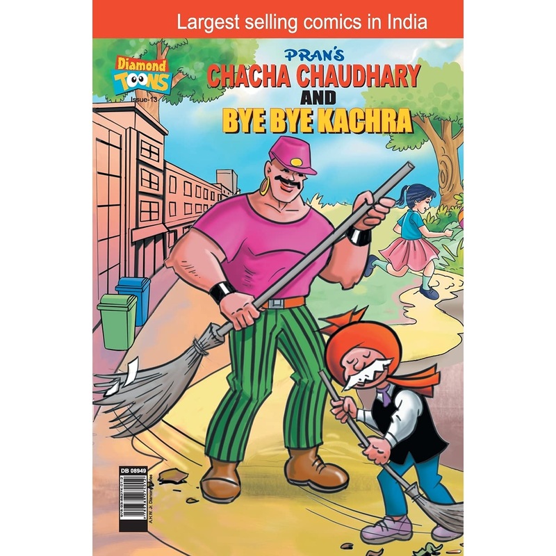 Chacha Chaudhary & Bye Bye Kachra – Paperback