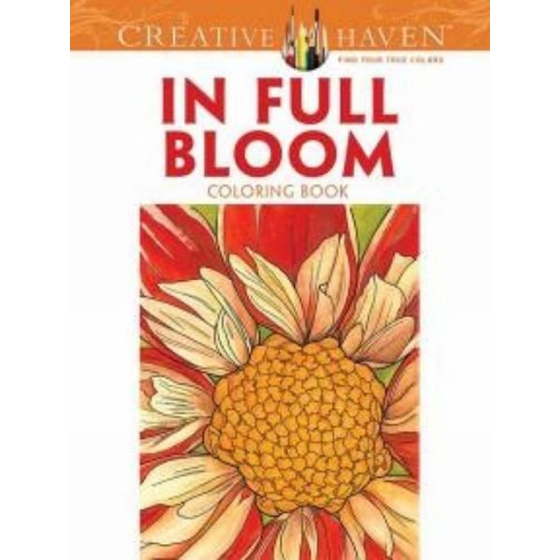 In Full Bloom Coloring Book
