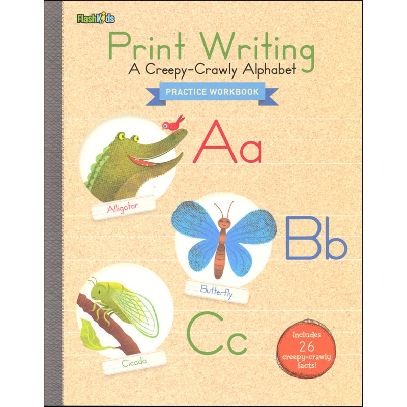Print Writing: A Creepy-Crawly Alphabet