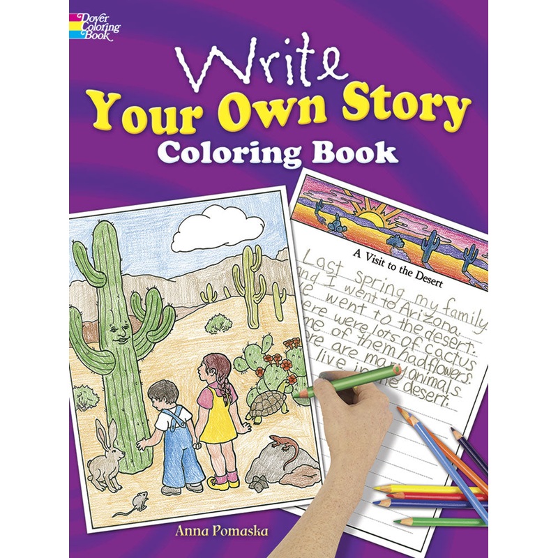 Write Your Own Story Coloring Book