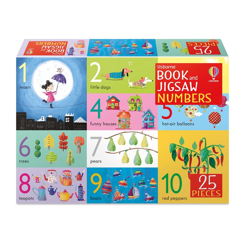 Book And Jigsaw Numbers – Paperback