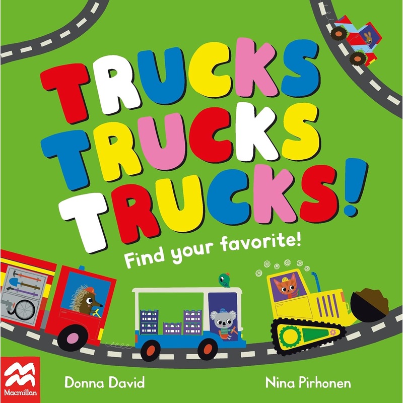 Trucks Trucks Trucks! – Board book