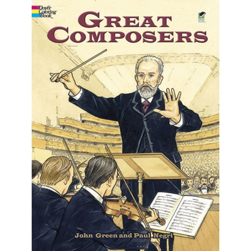 Great Composers Coloring Book