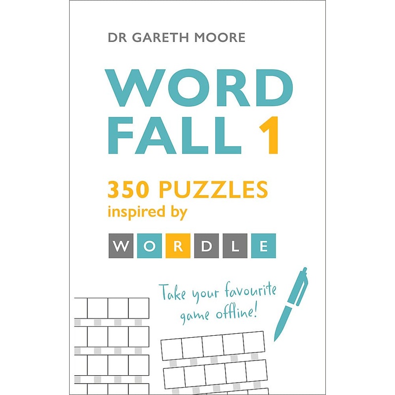 Word Fall 1: 350 puzzles inspired by Wordle – Paperback