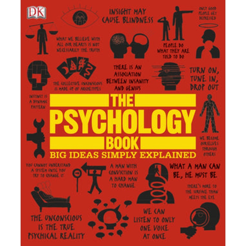 Big Ideas Simply Explained : The Psychology Book – Hardback