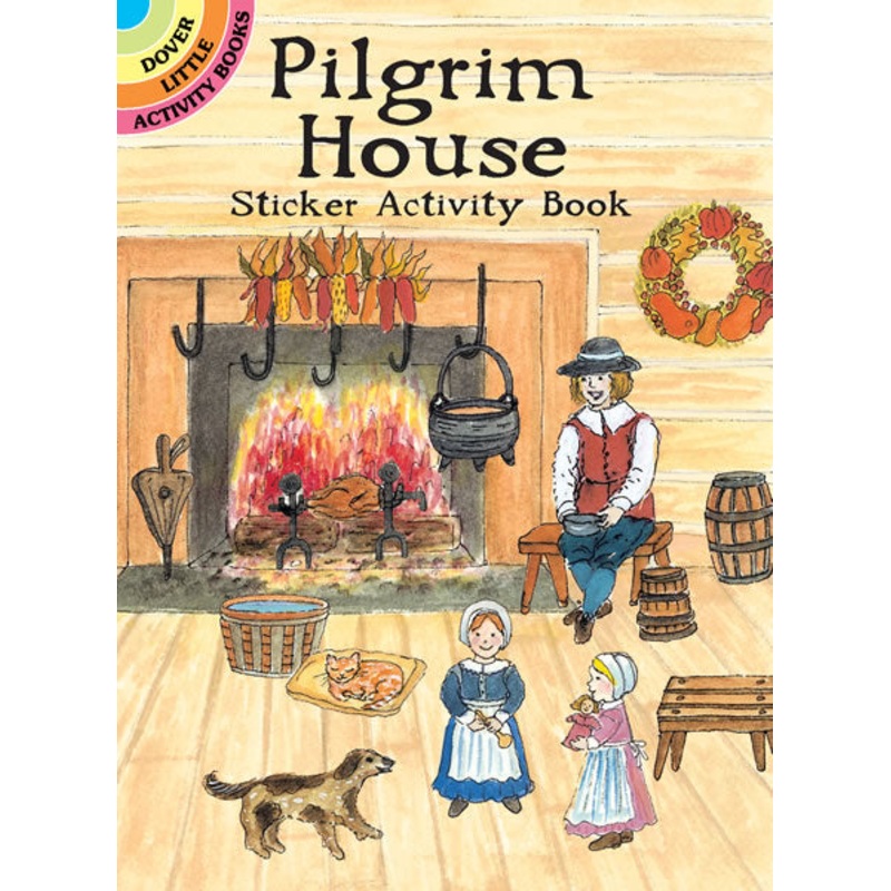 Pilgrim House Sticker Activity Book (Mini Dover)