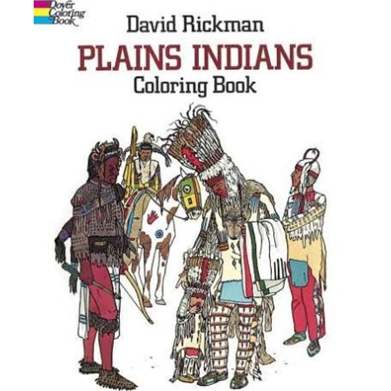 Plains Indians Coloring Book