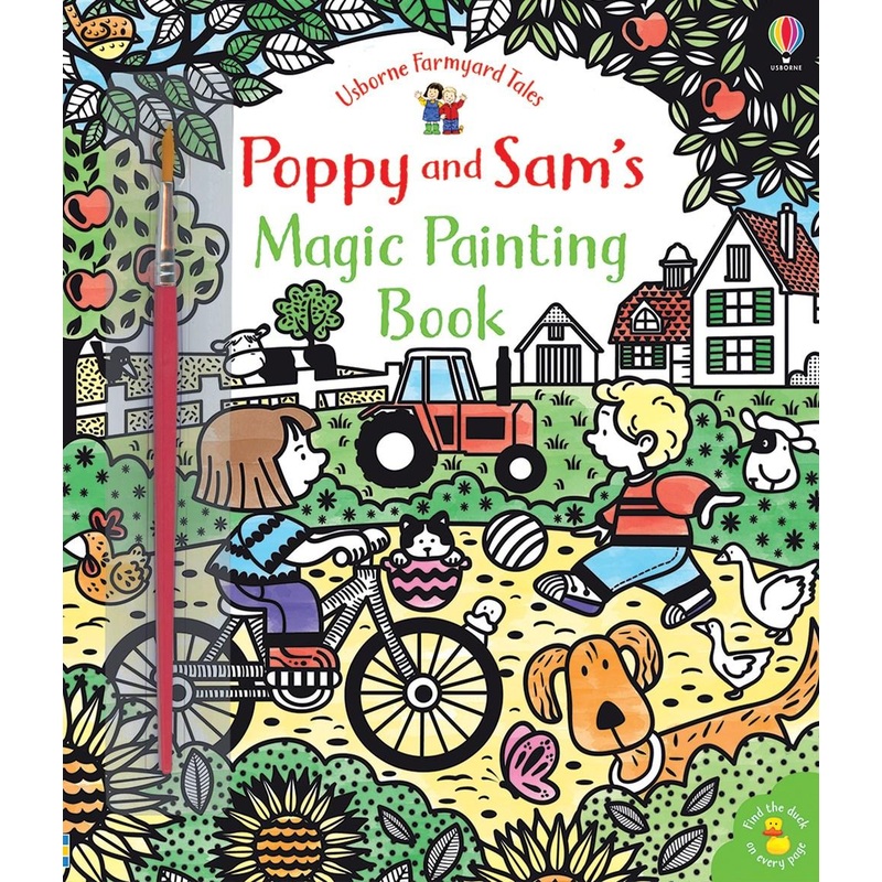 POPPY AND SAM MAGIC PAINTING BOOK
