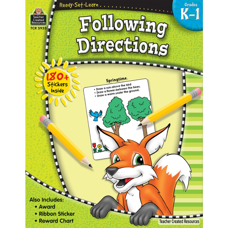 Ready-Set-Learn: Following Directions (Grades K-1)