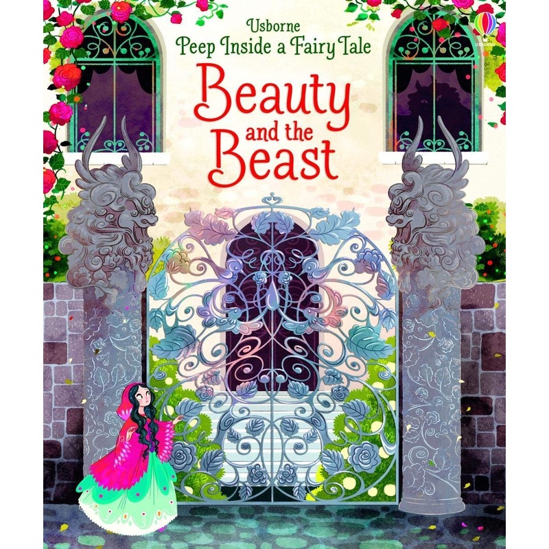 Usborne : Peep Inside a Fairy Tale Beauty & The Beast – Hardback