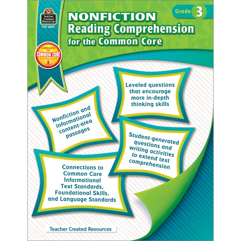 Nonfiction Reading Comprehension for the Common Core (Grade 3)