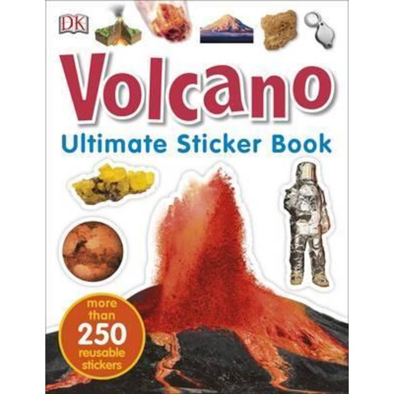 Ultimate Sticker Book: Volcano
