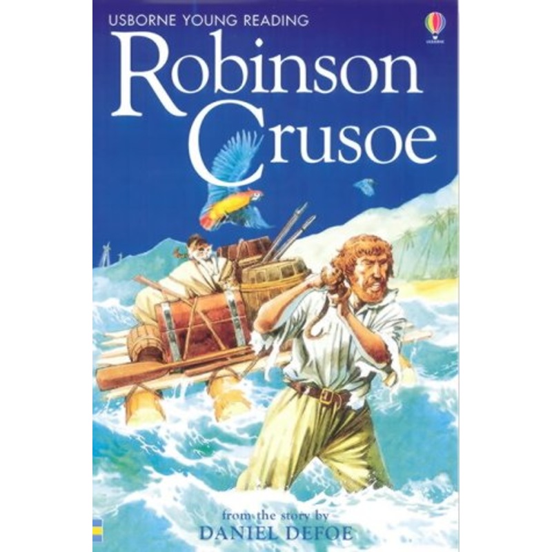 Usborne Young Reading Level # 2 : Robinson Crusoe – Paperback