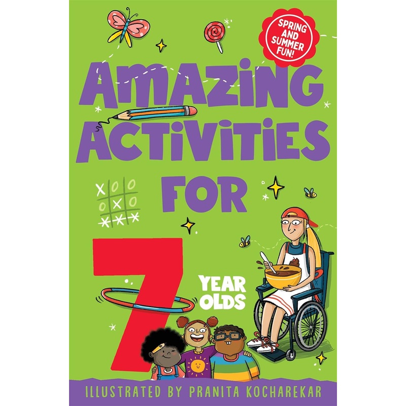 Amazing Activities For 7 Year Olds: Spring And Summer! – Paperback