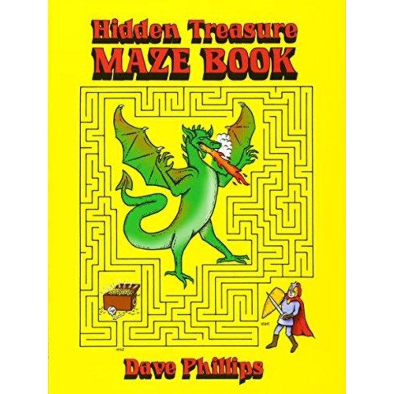Hidden Treasure Maze Book