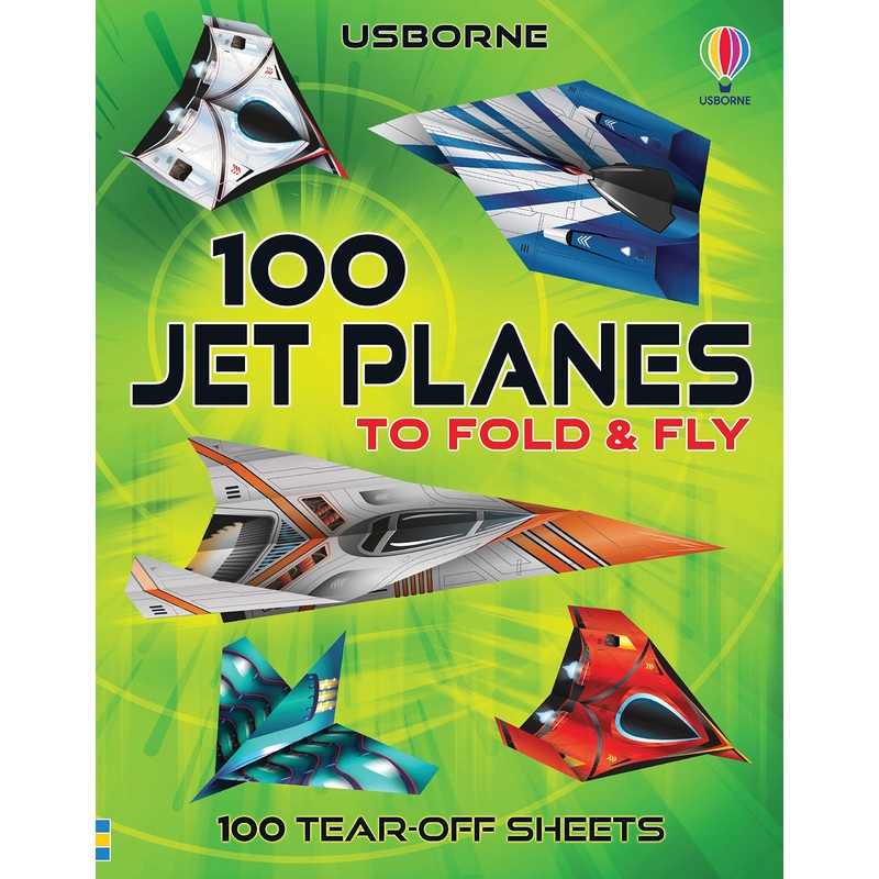 100 Jet Planes to Fold and Fly – Paperback