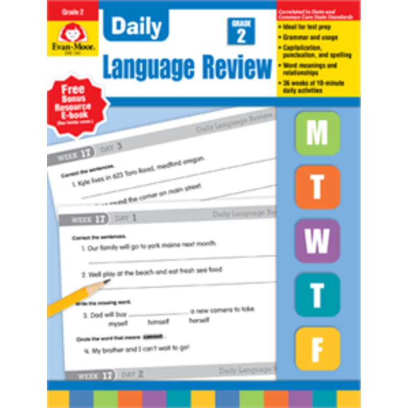 Daily Language Review –  Grade 2