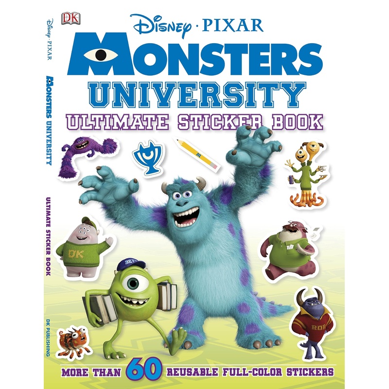 Ultimate Sticker Book: Monsters University (Ultimate Sticker Books)