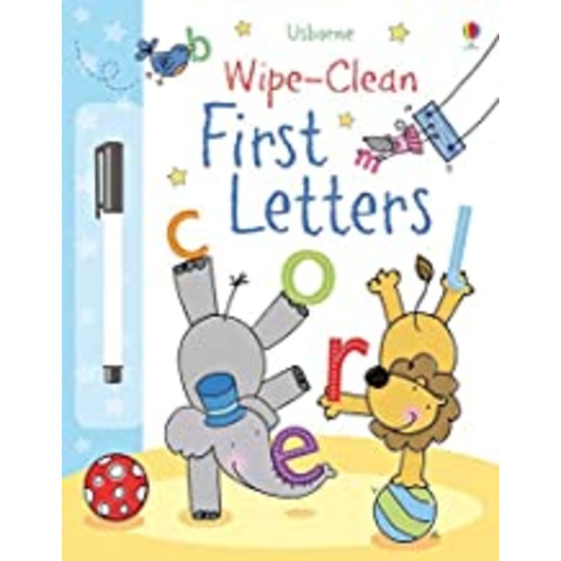 Usborne Wipe-Clean :  First Letters