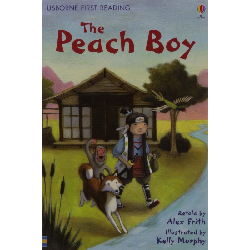 Usborne First Reading Level # 3 : Peach Boy – Paperback
