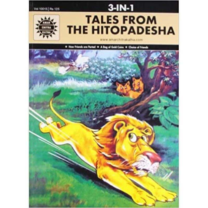 Amar Chitra Katha : TALES FROM THE HITOPADESHA 3 IN 1  (Graphic Novel )