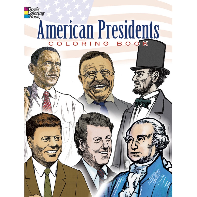 American Presidents Coloring Book