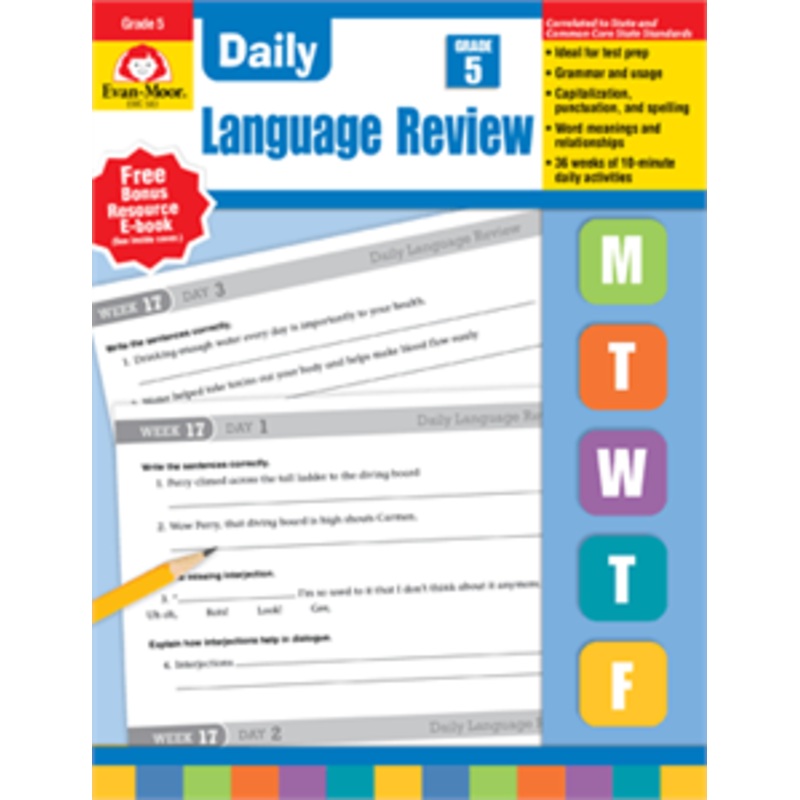 Daily Language Review Grade 5