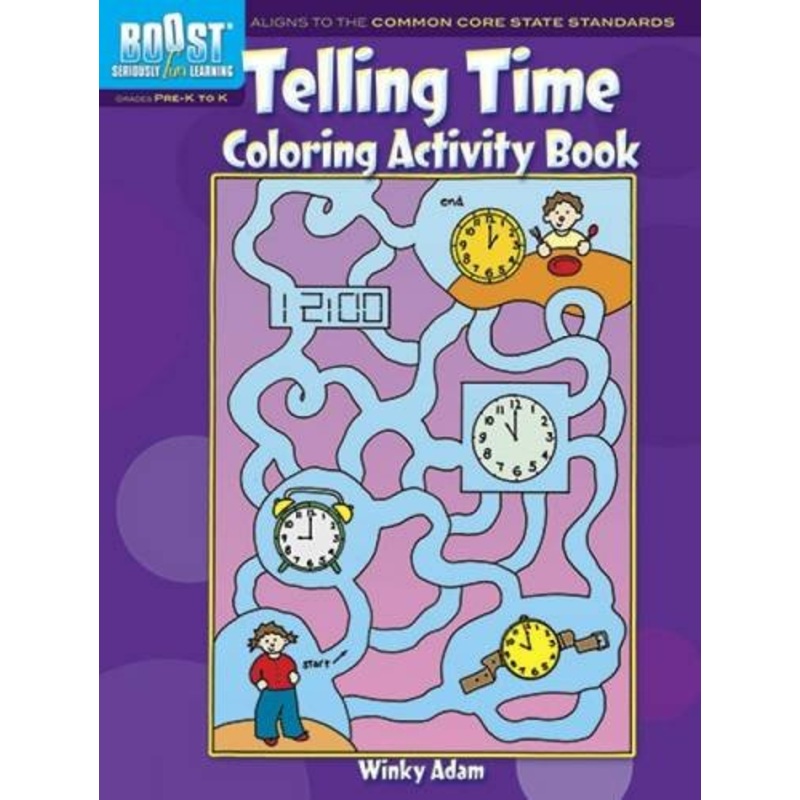 Telling Time Activity Book