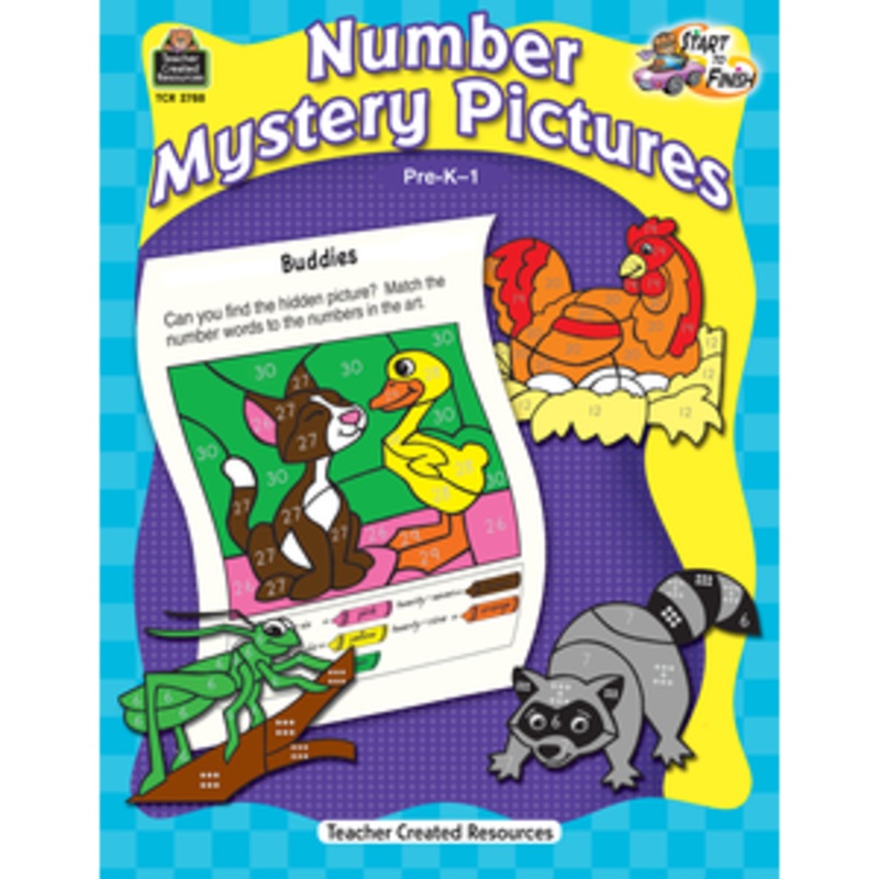 Start To Finish: Number Mystery Pictures