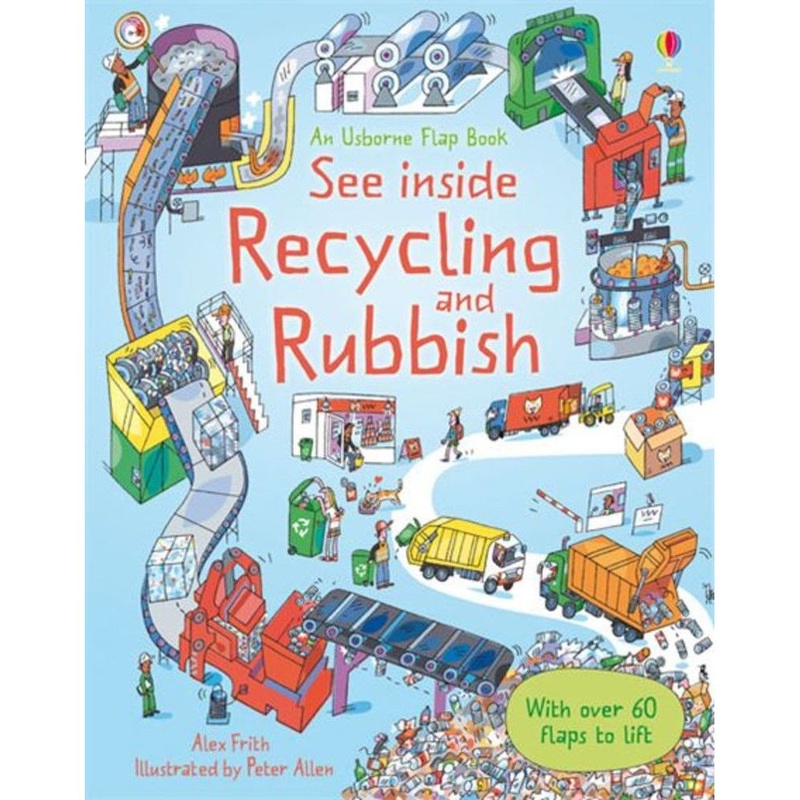 Usborne See Inside Rubbish and Recycling
