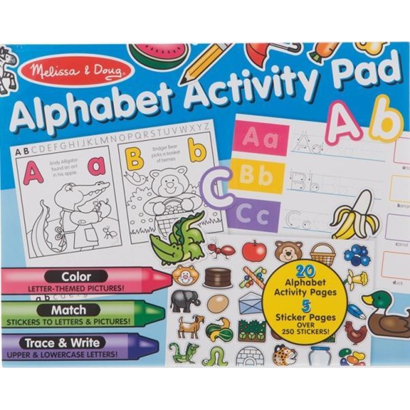 Alphabet Activity Pad