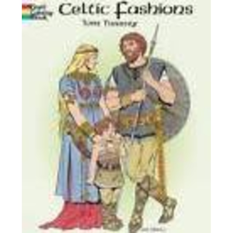 Celtic Fashions Coloring Book