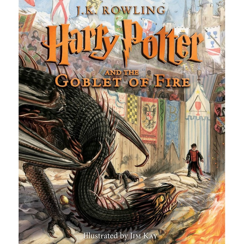 HARRY POTTER ILLUSTRATED 4:GOBLET OF FIRE