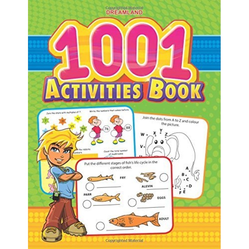 1001 Activities Book – Paperback