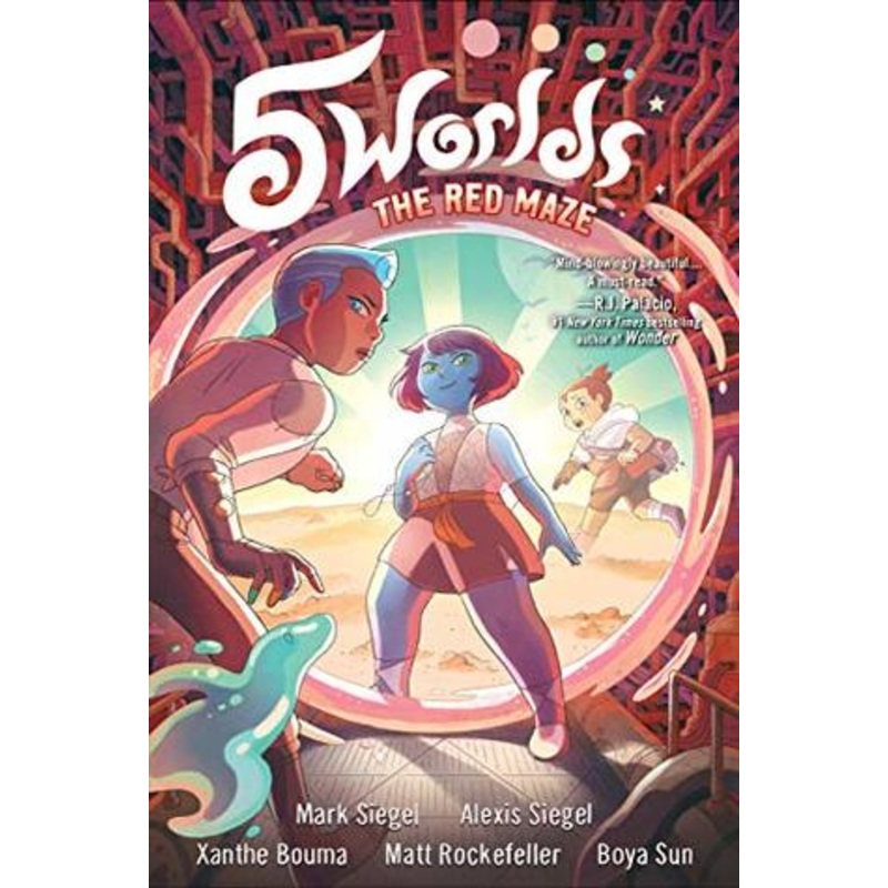 5 Worlds #3: The Red Maze (Graphic Novel) – Paperback