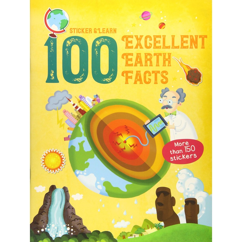 100 Excellent Earth Facts Sticker – Paperback