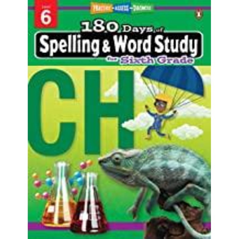 180 Days of : Spelling & Word Study (Grade 6)