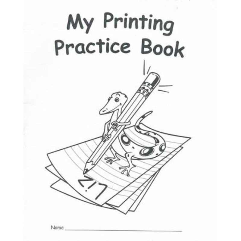 My Printing Practice Book