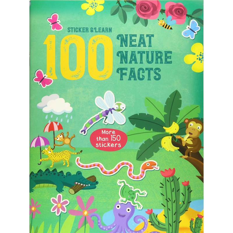 100 Neat Nature Facts Stickers – Paperback