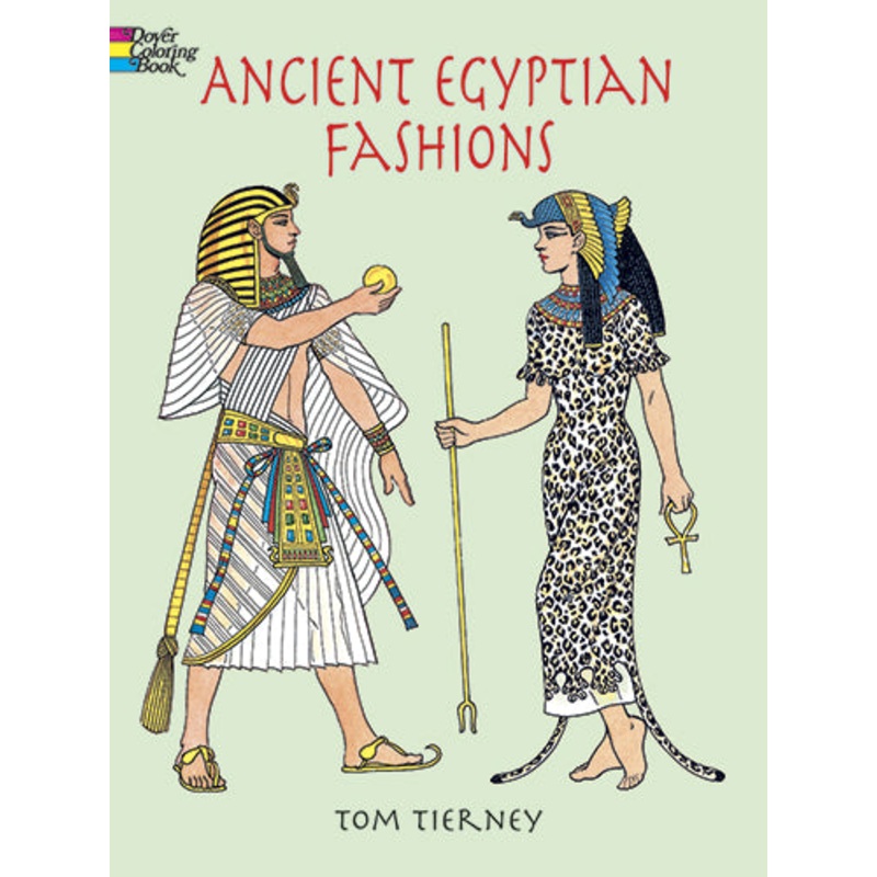 Ancient Egyptian Fashions Coloring Book